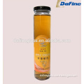 Wholesales High quality manufacturers clear jam sauce honey glass juice bottle with screw cap